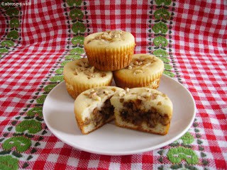 Baklava muffin (mézes-diós muffin)